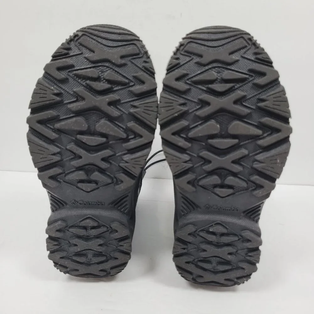 Columbia Insulated Waterproof Boy's Black Snow Boots BY5955-010 US Size 4